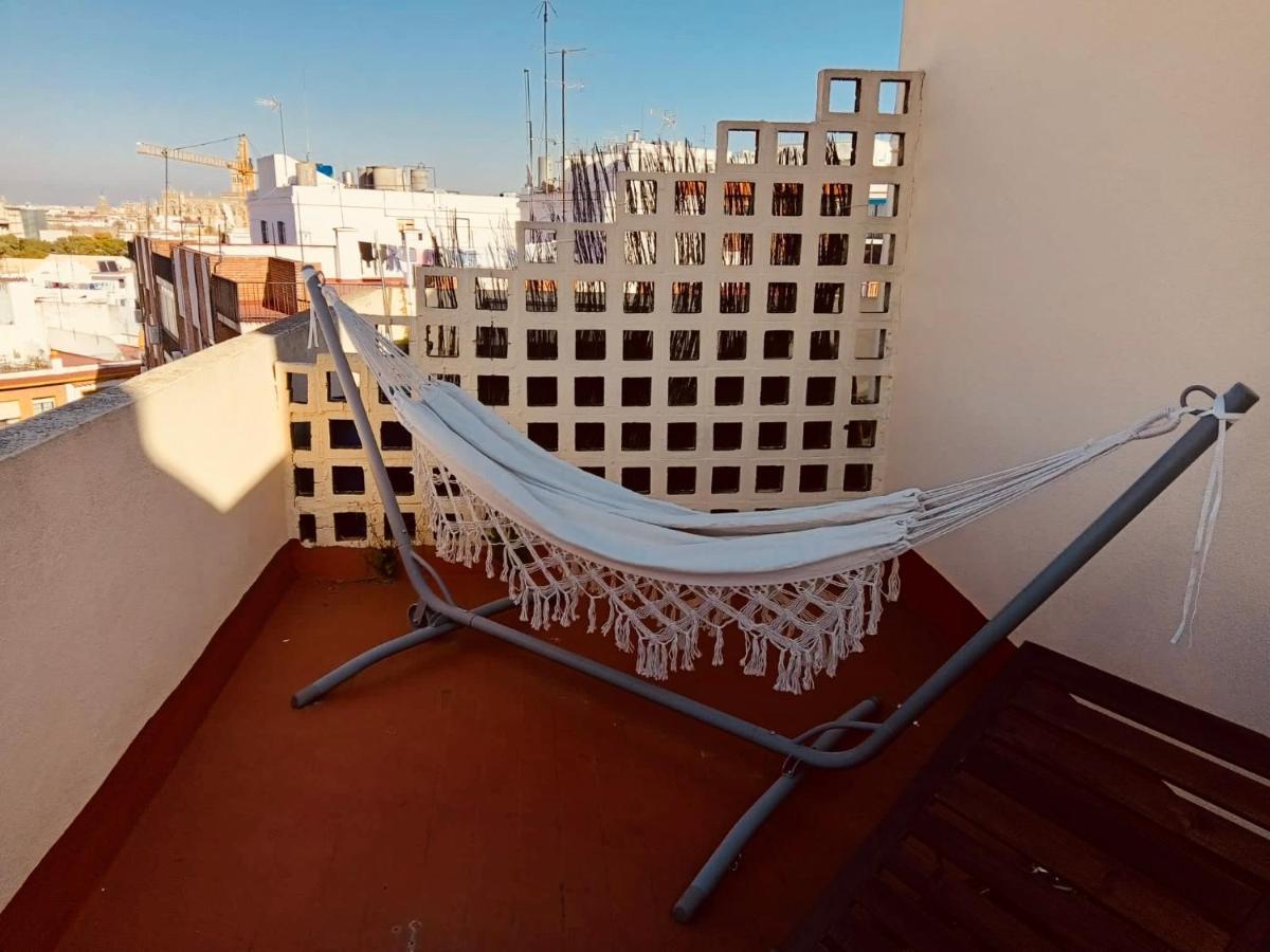 Lovely Triana Flat With Roof Terrace Siviglia Esterno foto